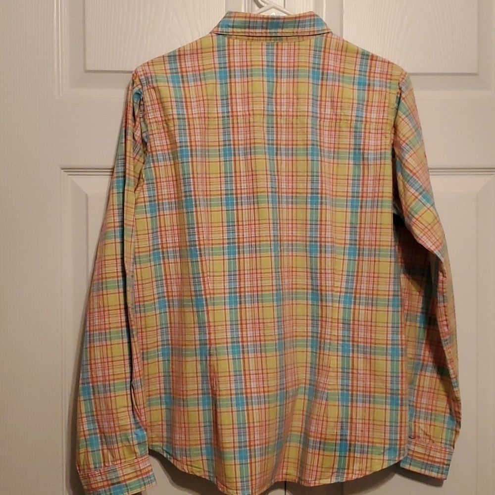 Twenty X Women's Tailored Fit Plaid Button Down Shirt Size Large - Picture 8 of 14